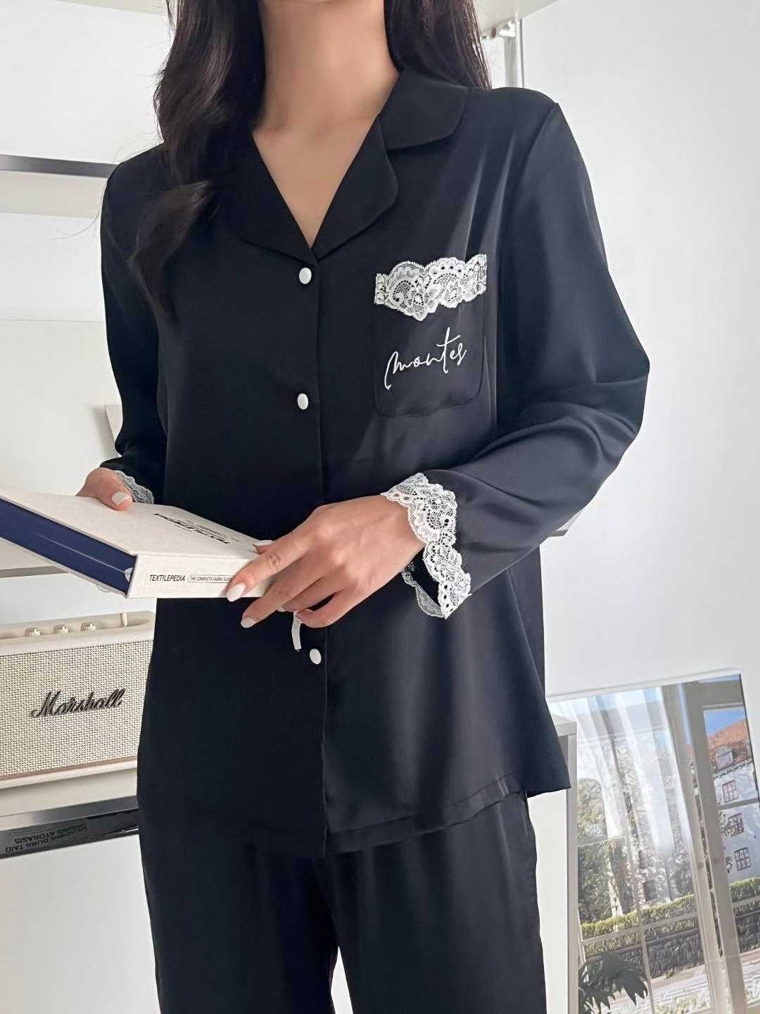 VICTORIA-P韓國代購㊣女士新品職業休閑人氣25秋冬真品睡衣VICTORIA睡衣