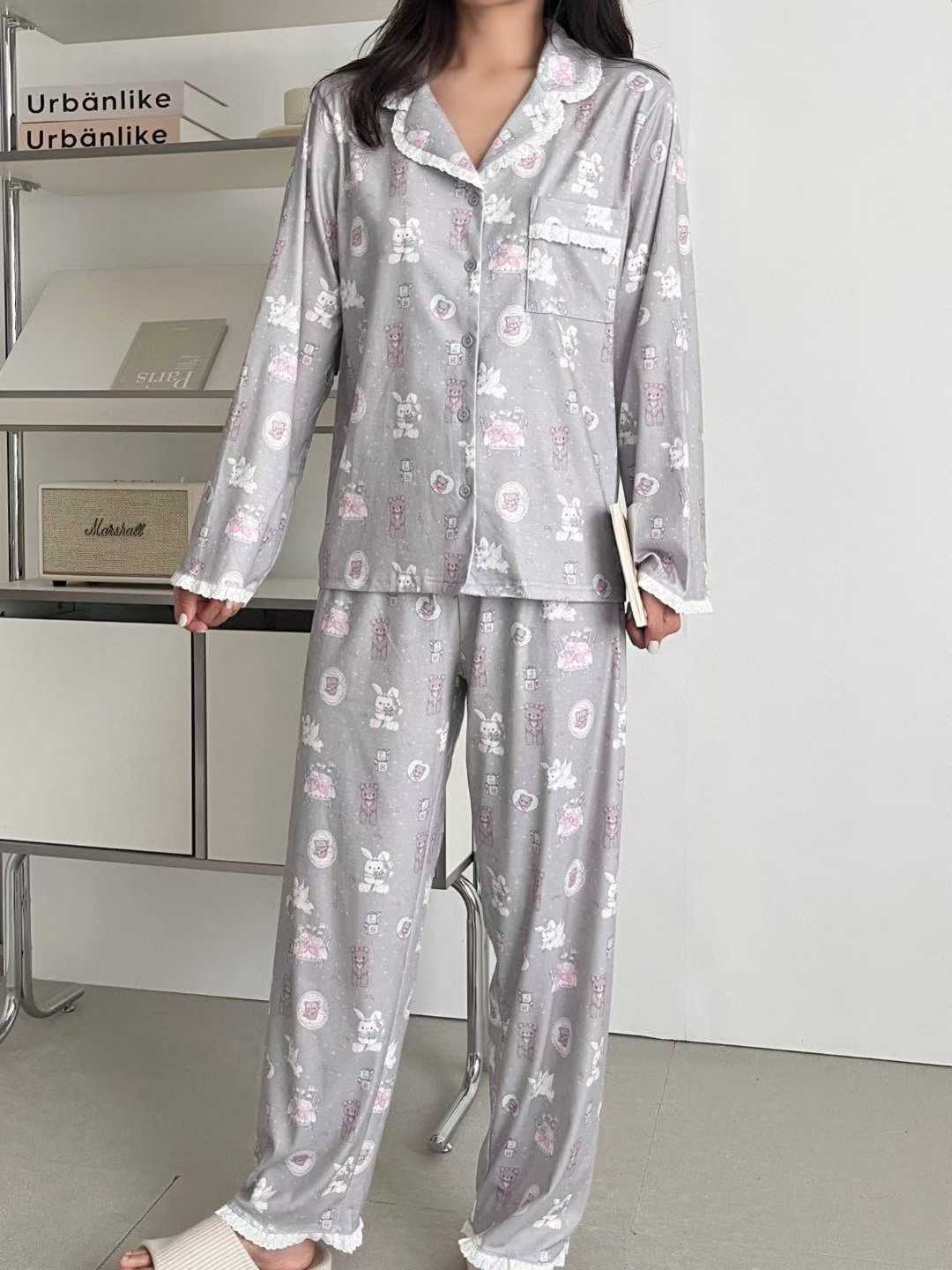 VICTORIA-P韓國直郵㊣女裝新品推薦職業休閑時尚人氣真品睡衣VICTORIA睡衣