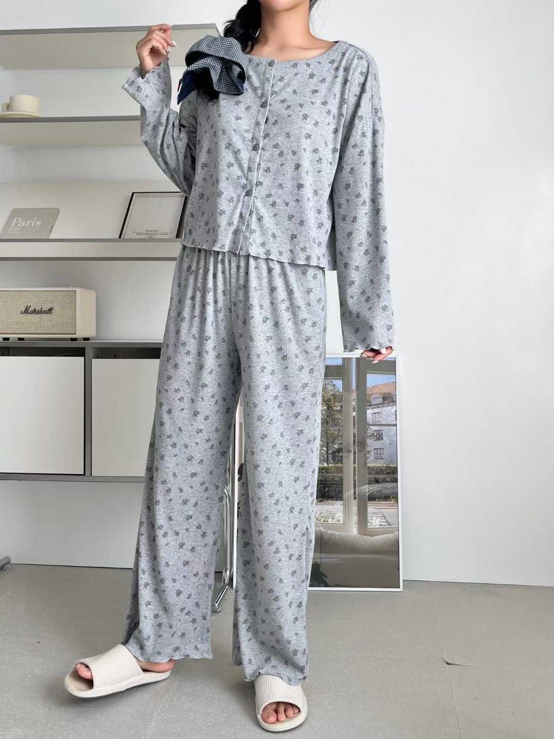 VICTORIA-P韓國代購㊣女士新款職業真品推薦熱賣時尚25秋冬睡衣VICTORIA睡衣