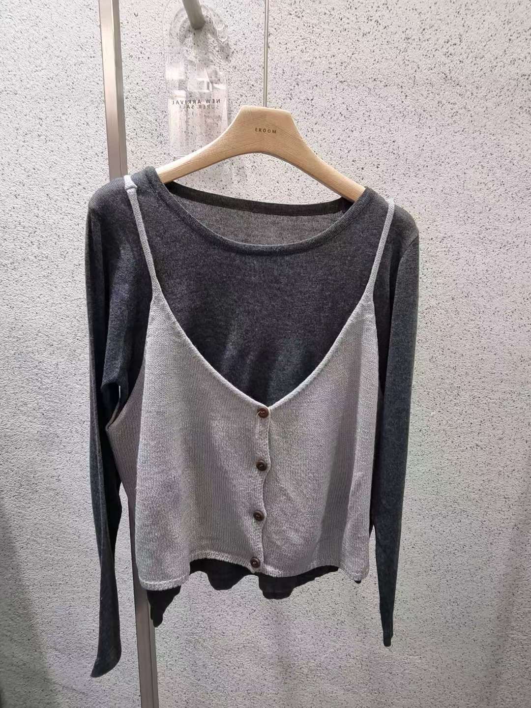 EROOM韓國代購㊣女裝新品休閑真品推薦職業25秋冬時尚熱賣套裝EROOM套裝圖色4