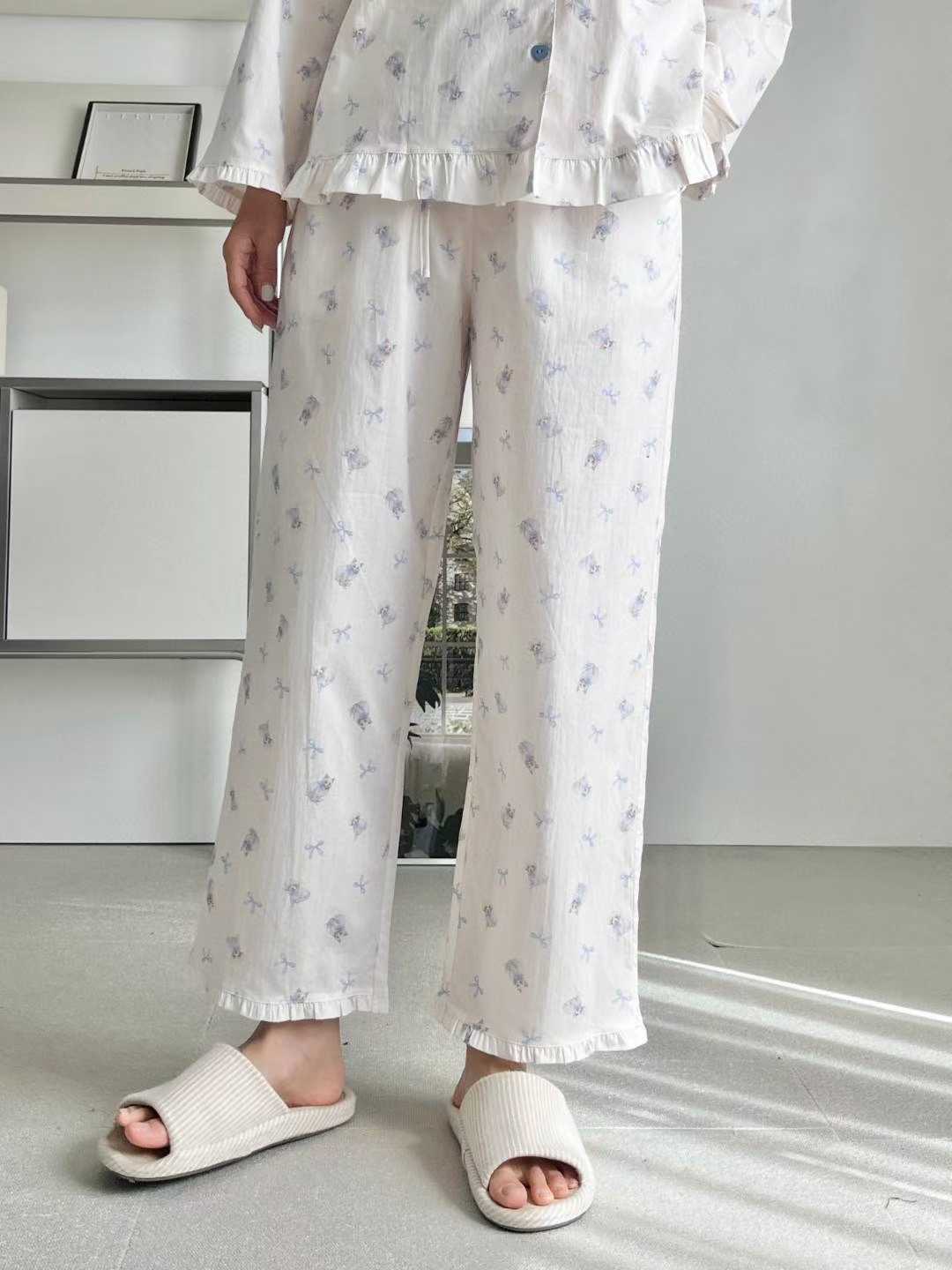 VICTORIA-P韓國直郵㊣女裝新品熱賣真品25秋冬休閑人氣睡衣VICTORIA睡衣