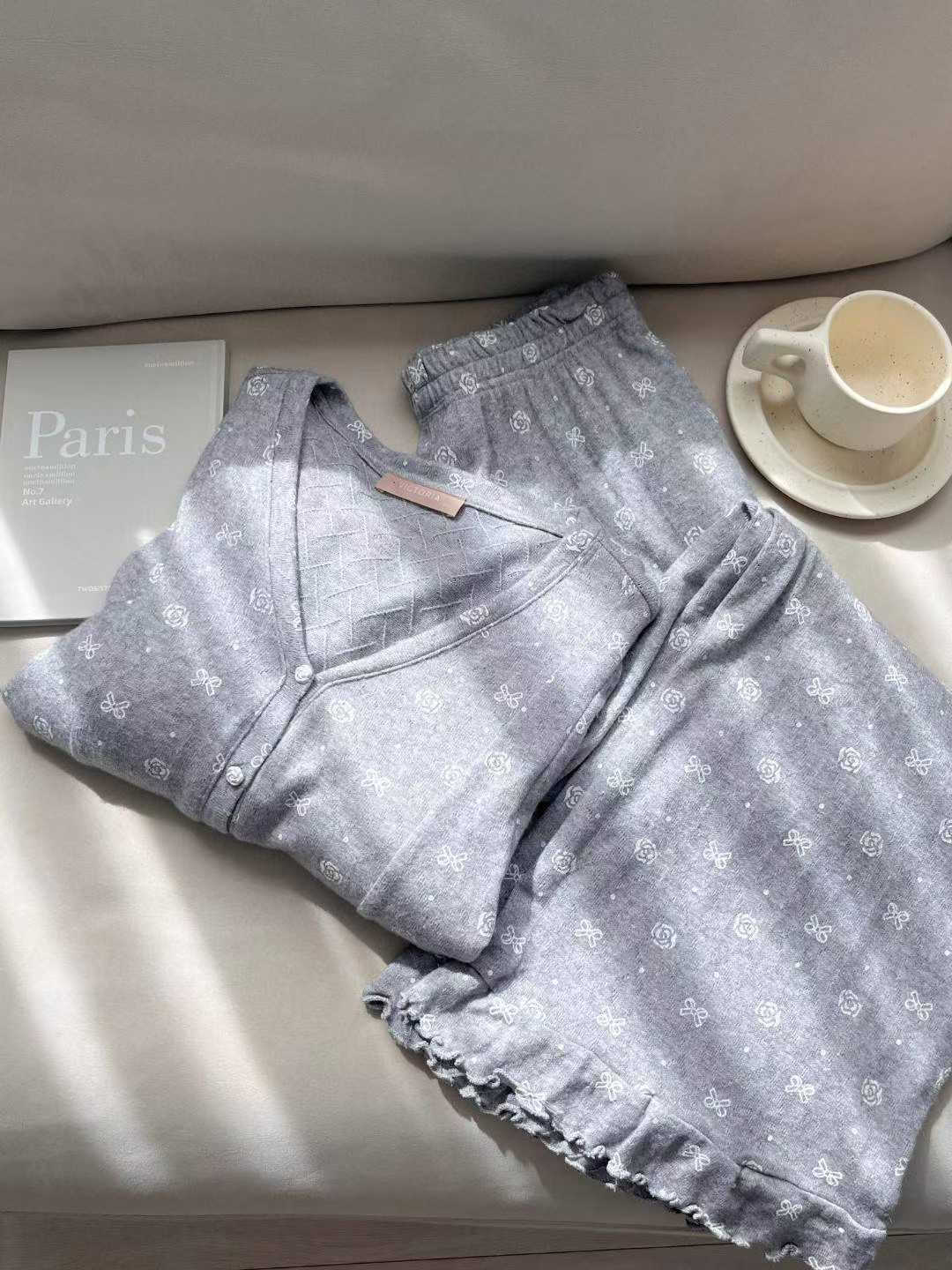 VICTORIA-P東大門㊣直郵女士新品熱賣人氣推薦25秋冬休閑睡衣VICTORIA睡衣