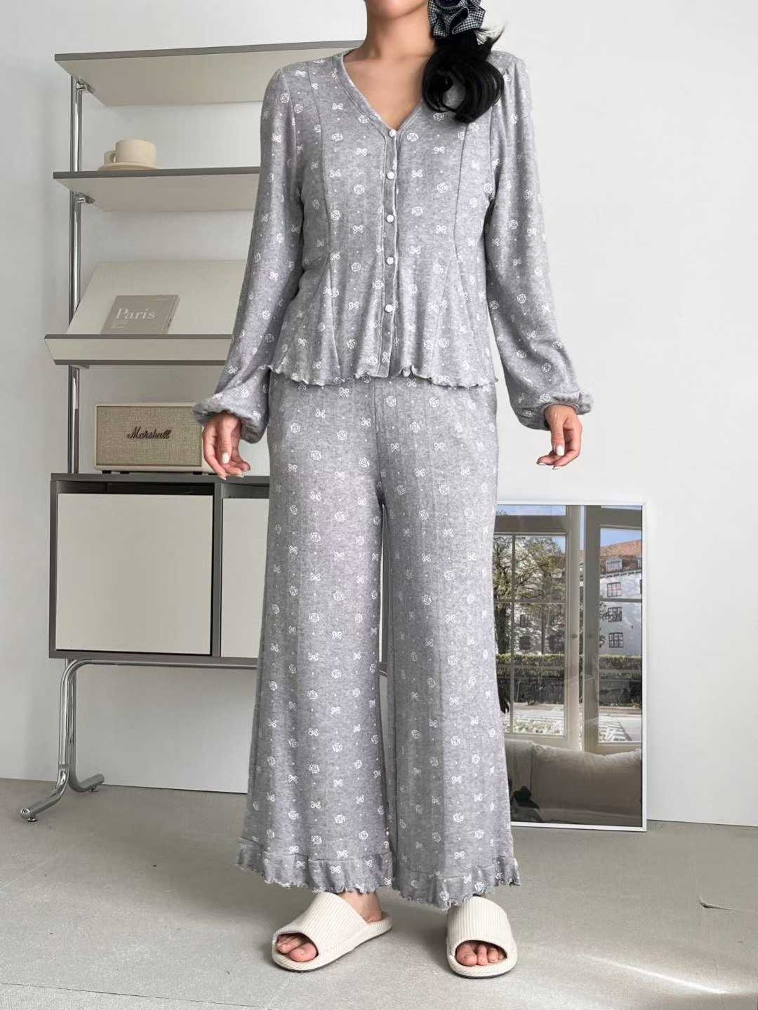 VICTORIA-P東大門㊣直郵女士新品熱賣人氣推薦25秋冬休閑睡衣VICTORIA睡衣