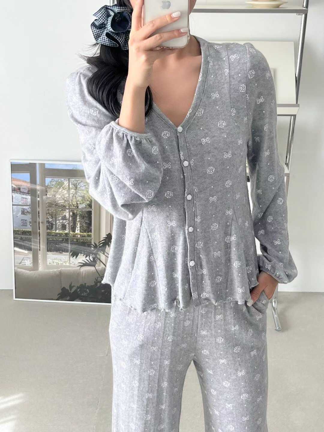 VICTORIA-P東大門㊣直郵女士新品熱賣人氣推薦25秋冬休閑睡衣VICTORIA睡衣