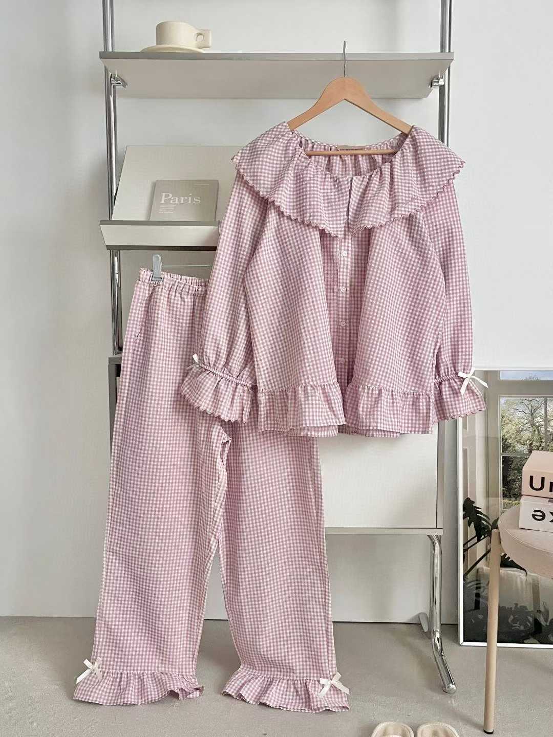 VICTORIA-P東大門㊣實拍女士新款時尚真品推薦人氣休閑睡衣VICTORIA睡衣圖色1