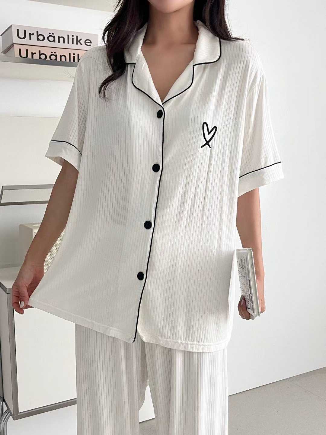 VICTORIA-P韓國直郵㊣女裝新品25秋冬休閑人氣熱賣真品睡衣VICTORIA睡衣