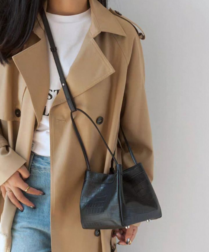 TROUVAILLE韓國代購㊣女士新款休閑時尚推薦手拿包腋下包牛皮TROUVAILLE手拿包/腋下包