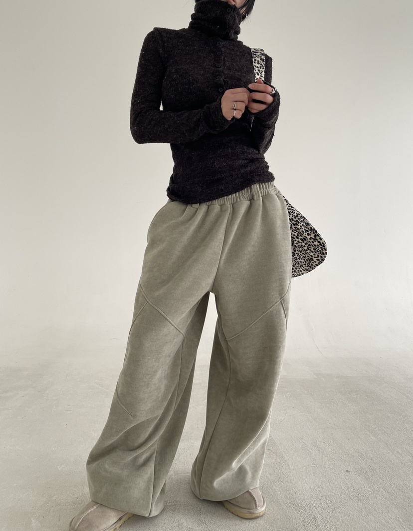 REIZ韓國直郵㊣女裝新款職業推薦休閑人氣25秋冬時尚休閑褲REIZ休閑褲