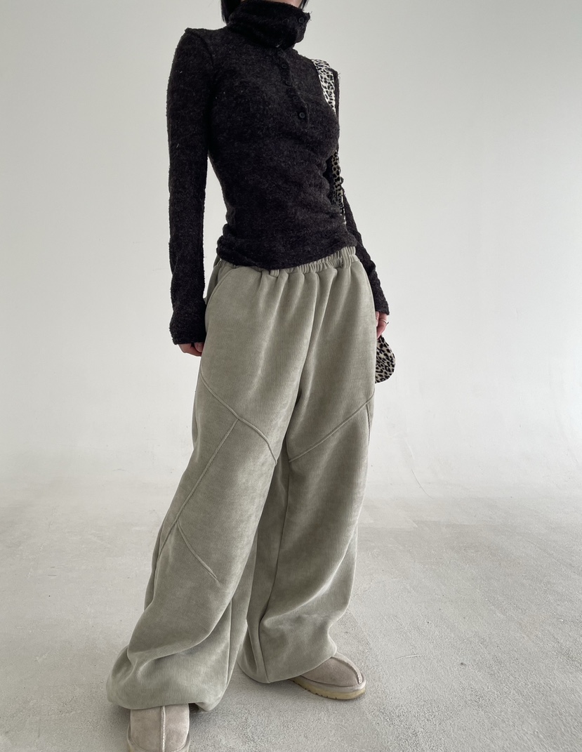 REIZ韓國直郵㊣女裝新款職業推薦休閑人氣25秋冬時尚休閑褲REIZ休閑褲