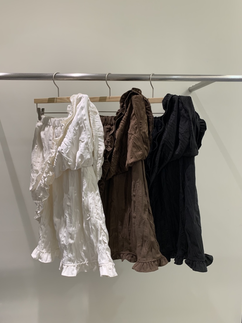 ZITTEN韓國代購㊣女士新品真品25秋冬半身裙中短裙百褶褶裙ZITTEN半身裙/中短裙