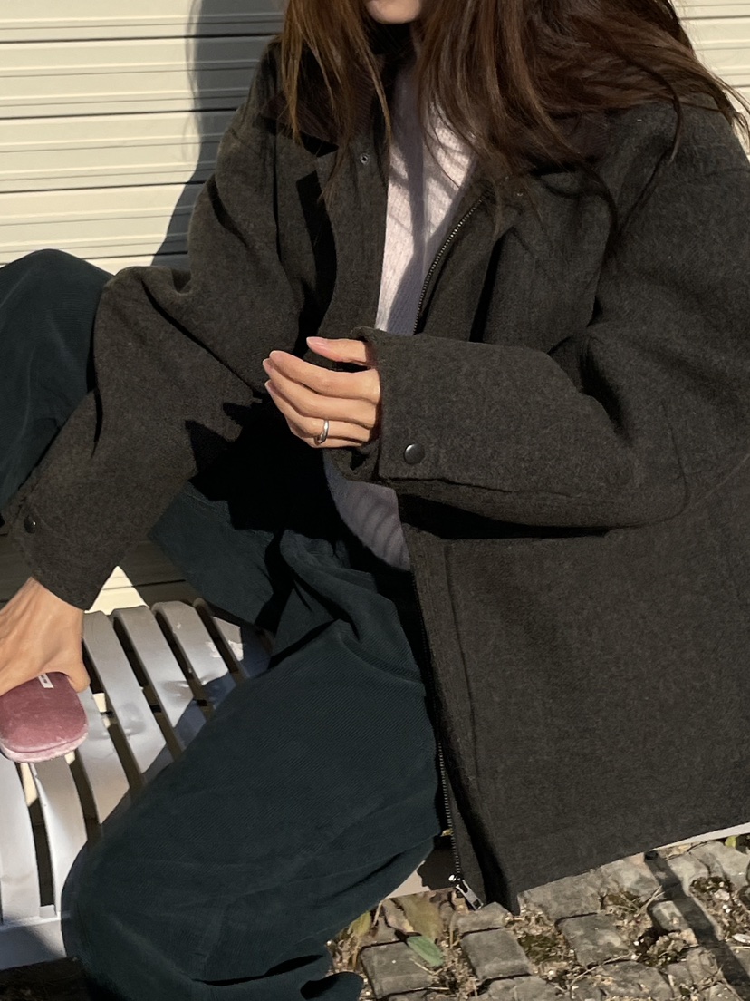 WATER/RIVER韓國直郵㊣女士新品25秋冬職業休閑時尚真品夾克WATER/RIVER夾克