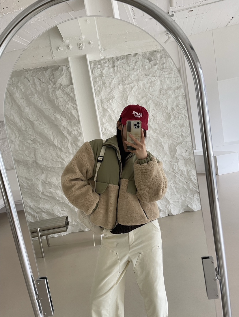 REIZ東大門㊣直郵女士新品人氣休閑真品職業熱賣時尚短款棉服REIZ短款棉服