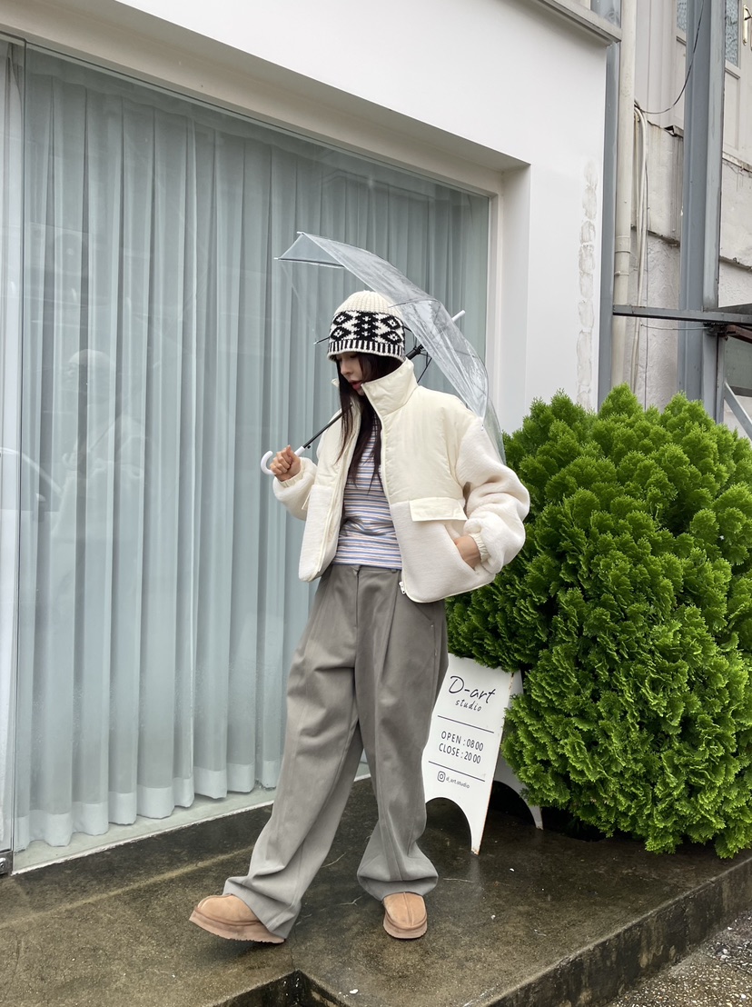 REIZ東大門㊣直郵女士新品人氣休閑真品職業熱賣時尚短款棉服REIZ短款棉服