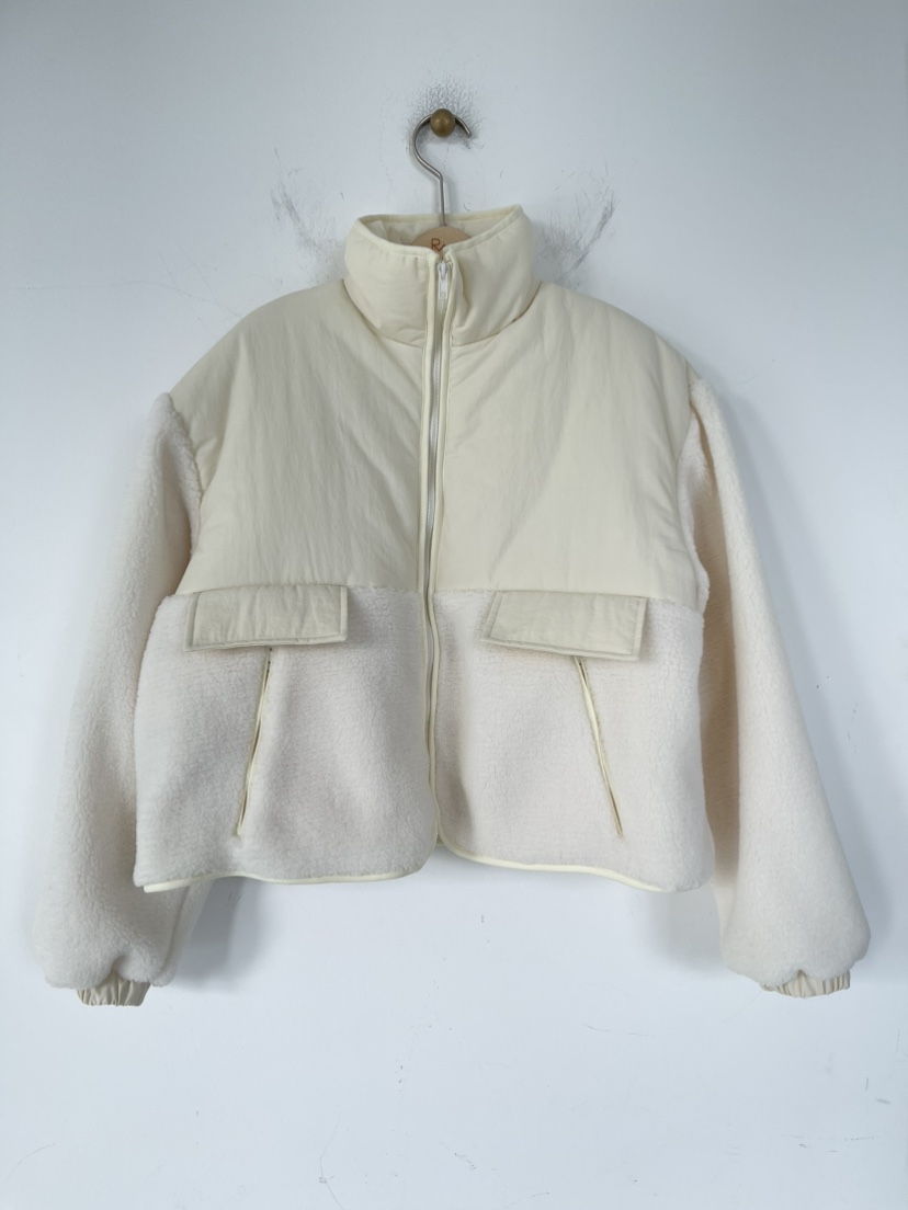 REIZ東大門㊣直郵女士新品人氣休閑真品職業熱賣時尚短款棉服REIZ短款棉服圖色2