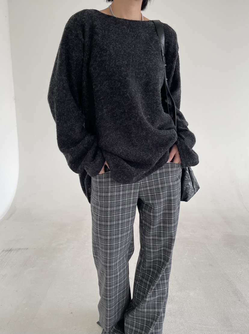 REIZ韓國代購㊣女士新款時尚人氣休閑25秋冬推薦熱賣針織衫REIZ針織衫