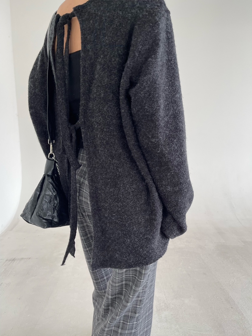 REIZ韓國代購㊣女士新款時尚人氣休閑25秋冬推薦熱賣針織衫REIZ針織衫