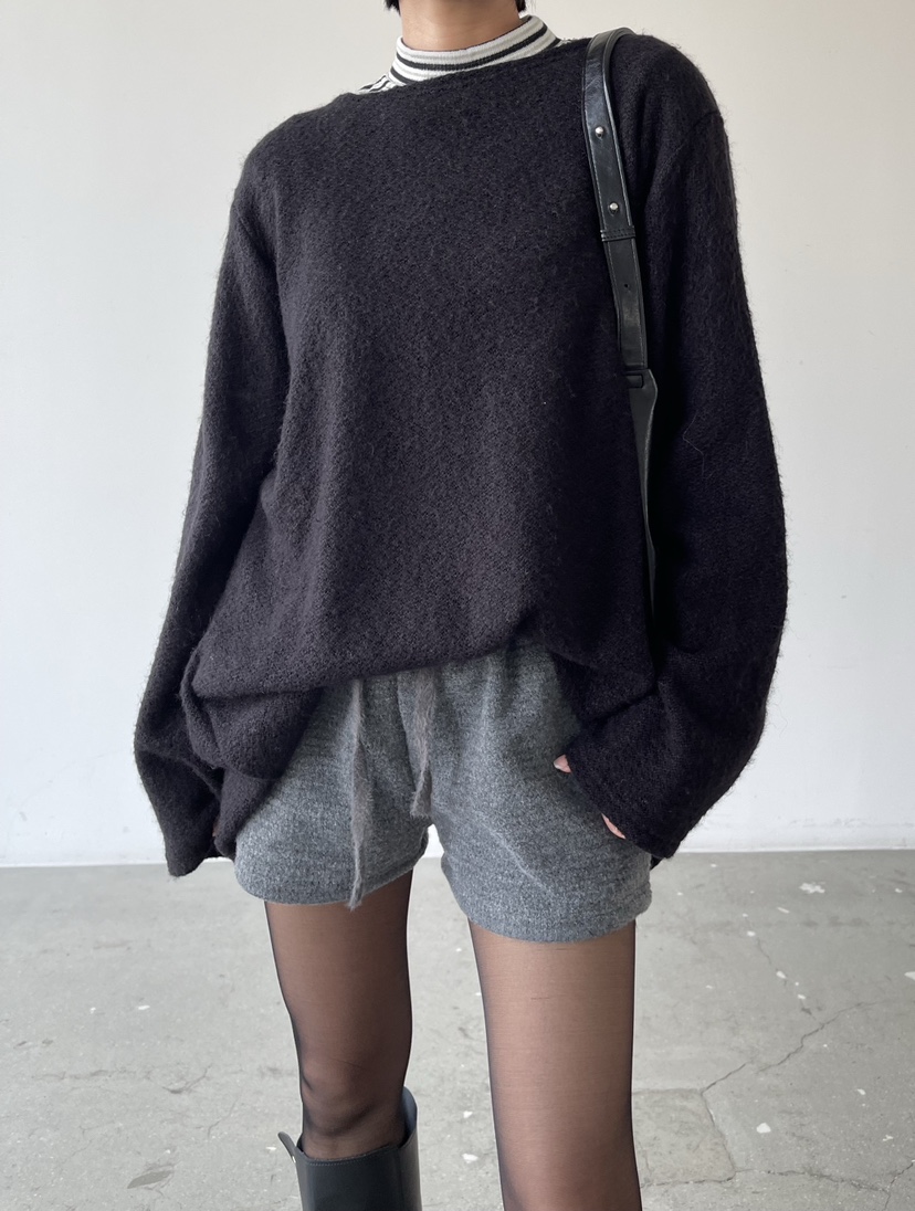 REIZ韓國代購㊣女士新款時尚人氣休閑25秋冬推薦熱賣針織衫REIZ針織衫