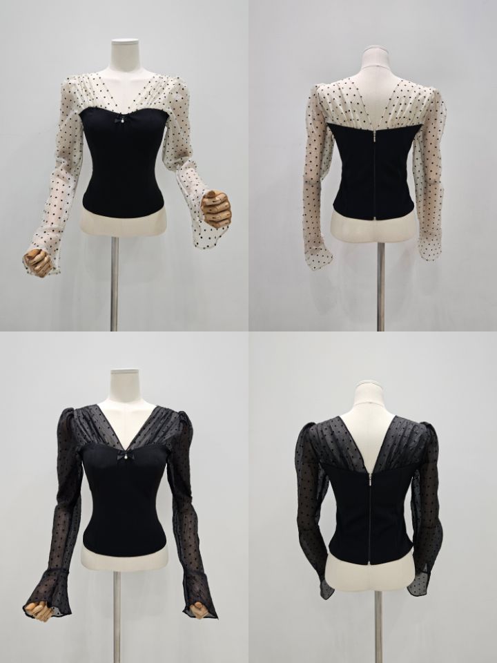 HIGH HEELS韓國直郵㊣女士新款人氣推薦休閑時尚襯衫蕾絲衫HIGH HEELS襯衫/蕾絲衫