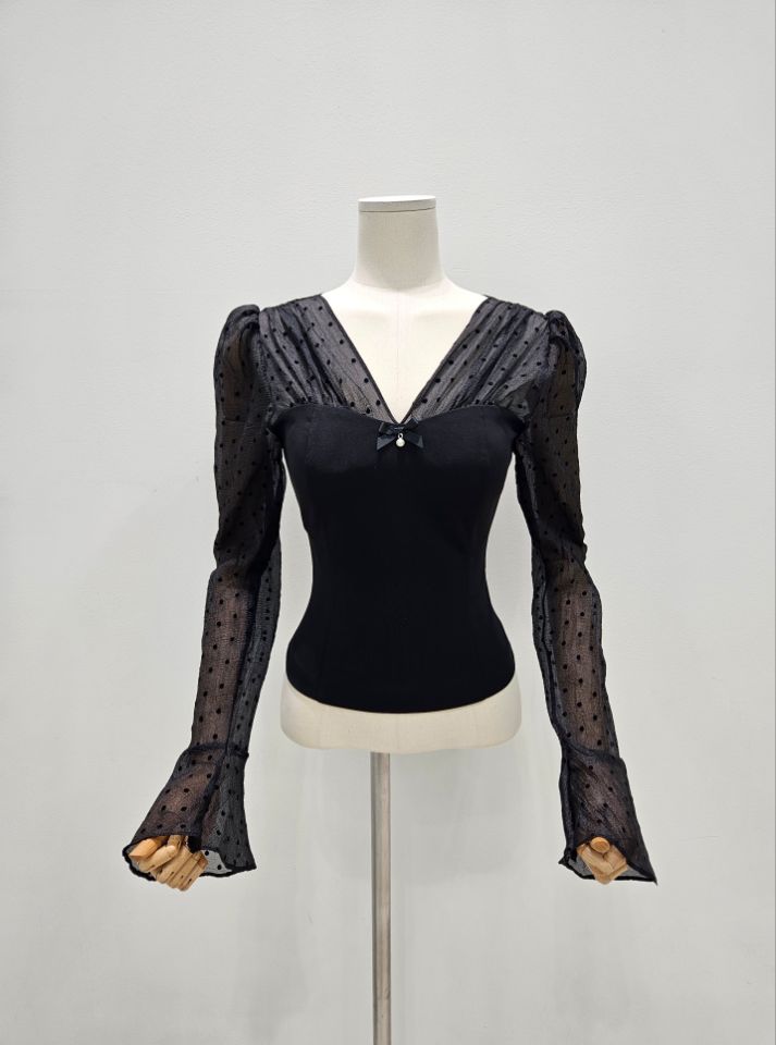 HIGH HEELS韓國直郵㊣女士新款人氣推薦休閑時尚襯衫蕾絲衫HIGH HEELS襯衫/蕾絲衫