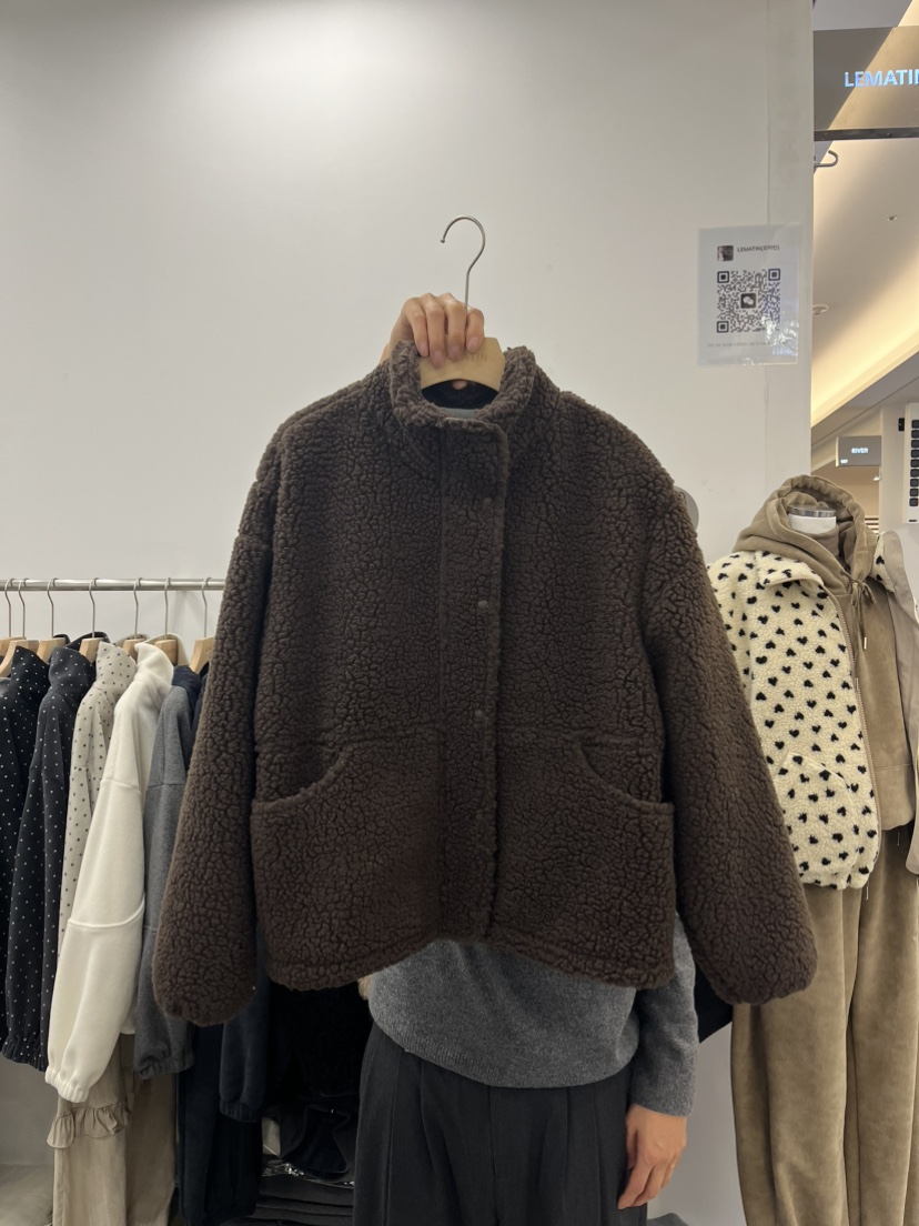 LEMATIN東大門㊣代購女裝新品熱賣25秋冬時尚推薦人氣休閑夾克LEMATIN夾克圖色1