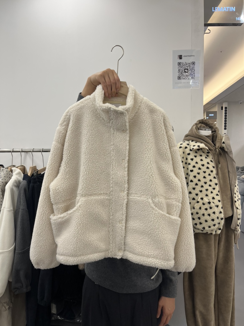 LEMATIN東大門㊣代購女裝新品熱賣25秋冬時尚推薦人氣休閑夾克LEMATIN夾克圖色2