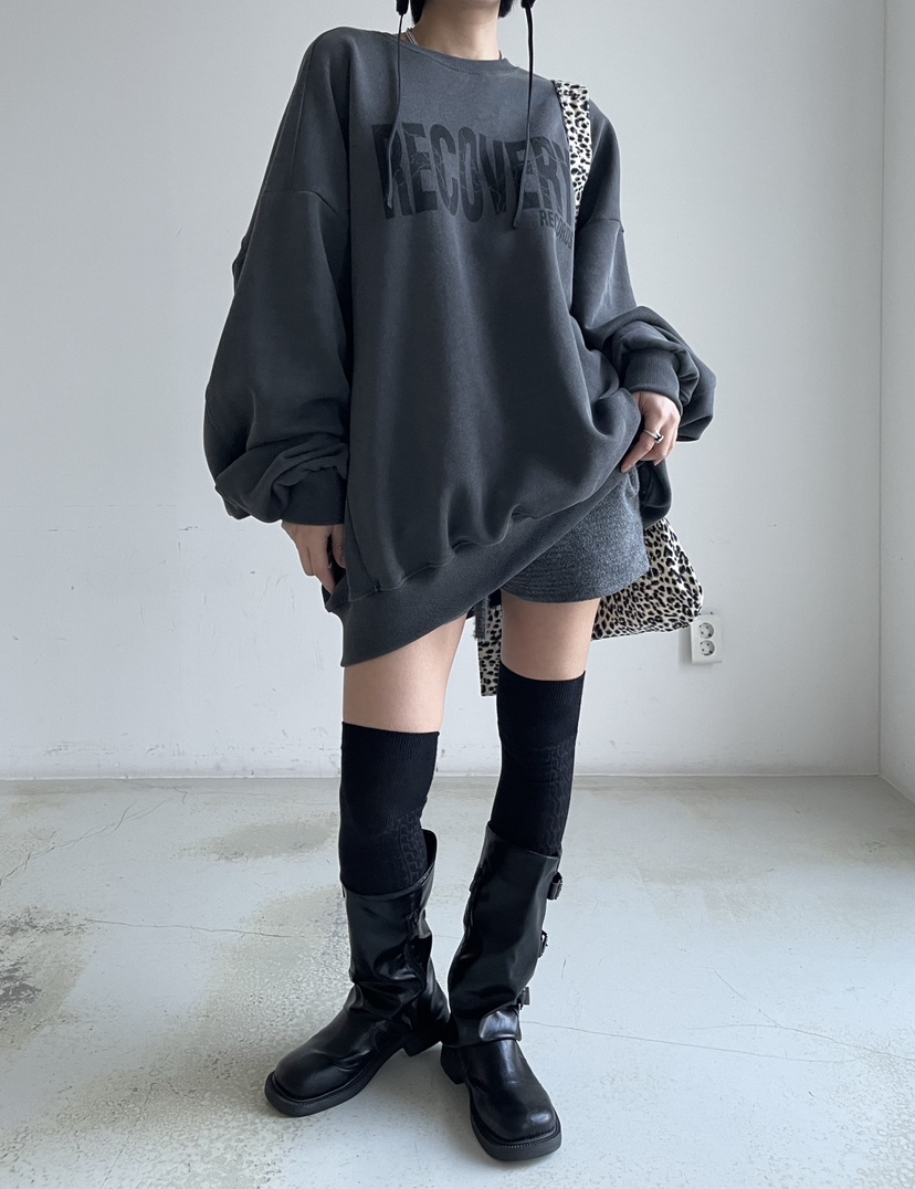 REIZ韓國直郵㊣女士新品25秋冬時尚人氣真品休閑職業推薦衛衣REIZ衛衣