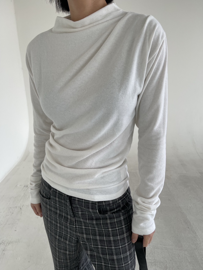 REIZ東大門㊣代購女士新款熱賣25秋冬人氣推薦長袖T恤安哥拉REIZ長袖T恤