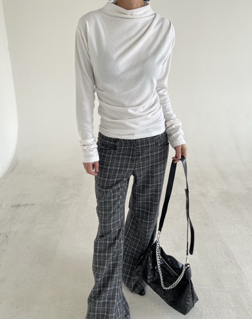 REIZ東大門㊣代購女士新款熱賣25秋冬人氣推薦長袖T恤安哥拉REIZ長袖T恤