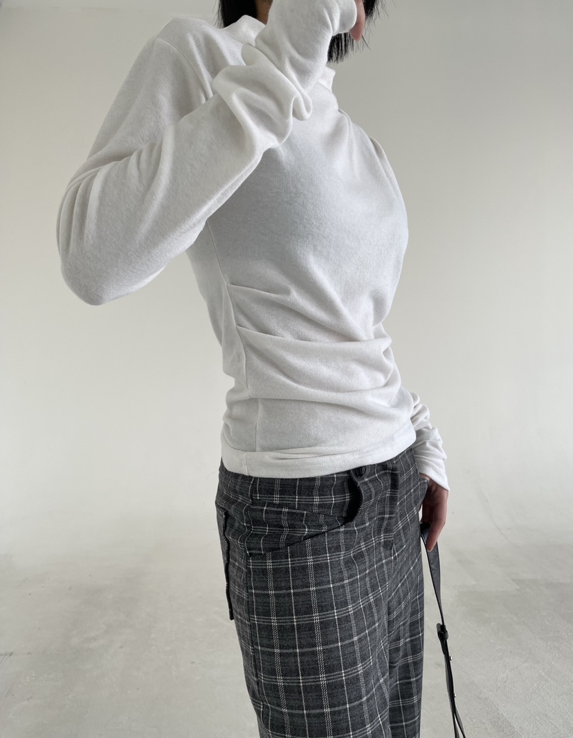 REIZ東大門㊣代購女士新款熱賣25秋冬人氣推薦長袖T恤安哥拉REIZ長袖T恤