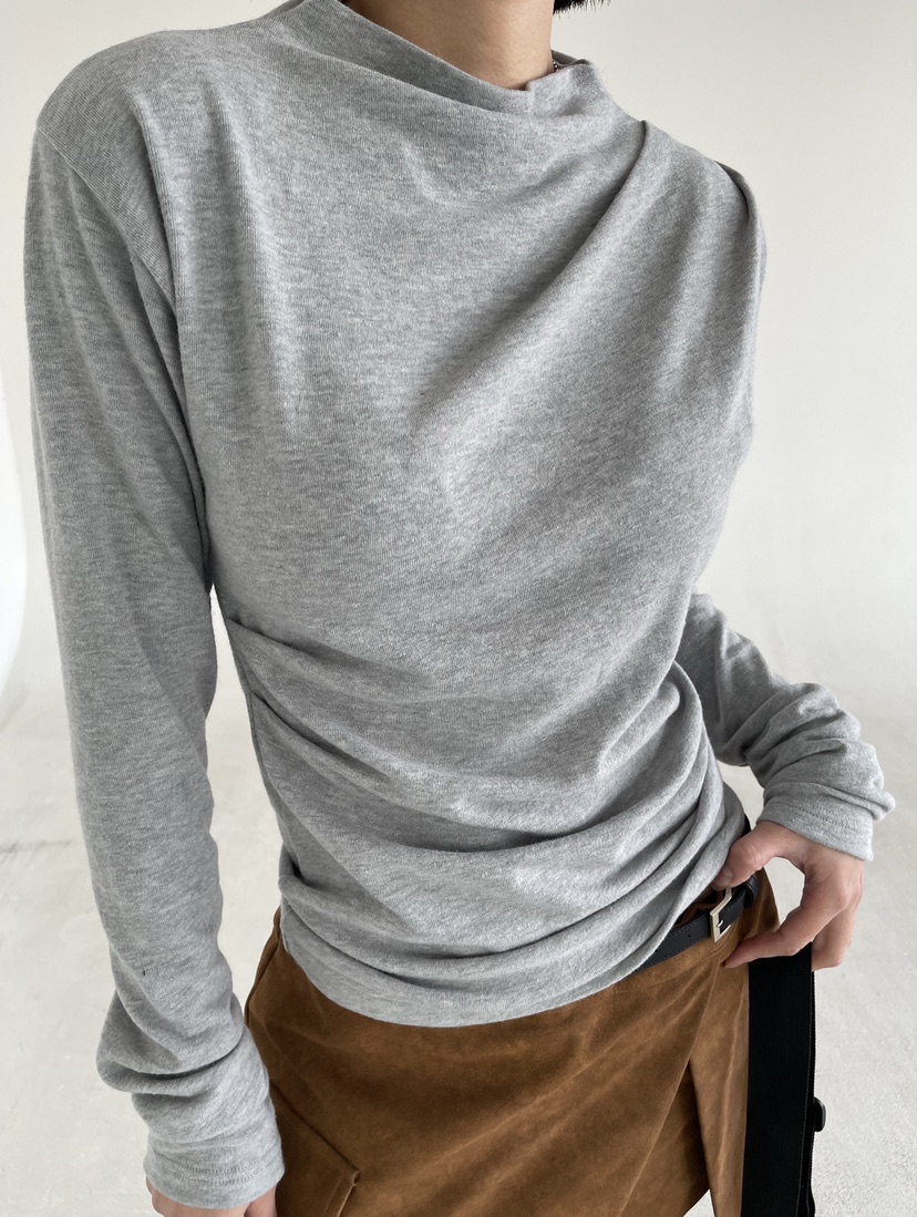 REIZ東大門㊣代購女士新款熱賣25秋冬人氣推薦長袖T恤安哥拉REIZ長袖T恤