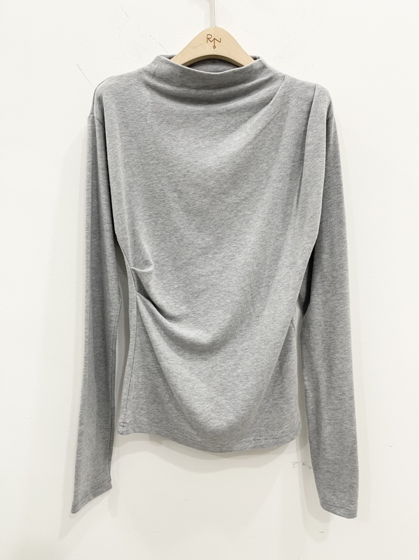 REIZ東大門㊣代購女士新款熱賣25秋冬人氣推薦長袖T恤安哥拉REIZ長袖T恤圖色2