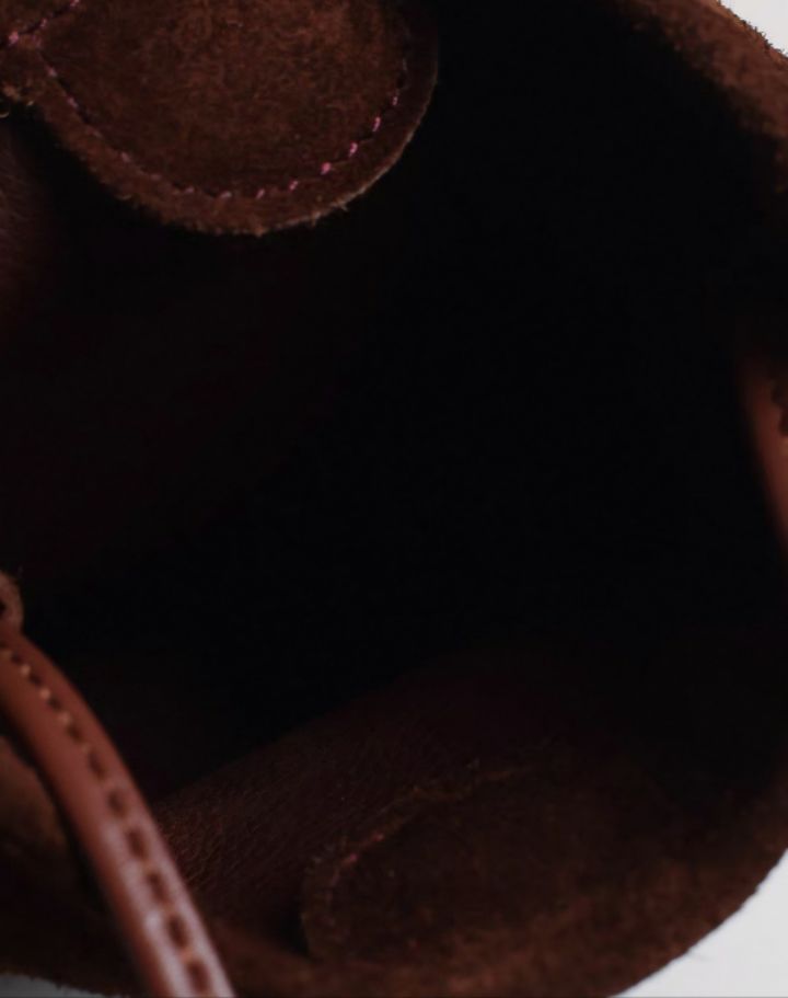 TROUVAILLE韓國直郵㊣女士新品熱賣真品單肩斜跨包絨面革牛皮TROUVAILLE單肩/斜跨包