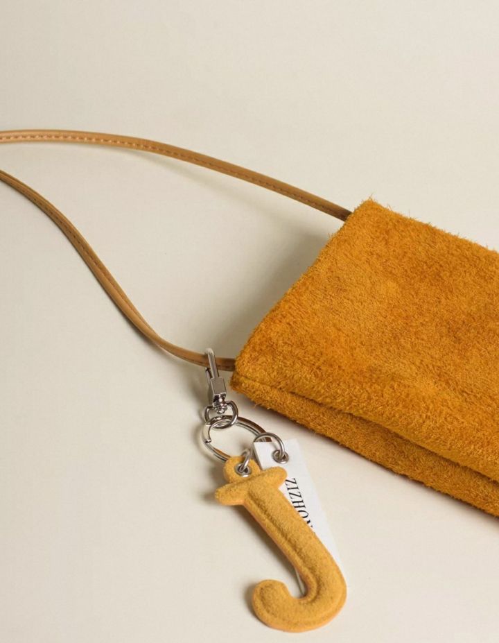 TROUVAILLE韓國直郵㊣女士新品熱賣真品單肩斜跨包絨面革牛皮TROUVAILLE單肩/斜跨包圖色8