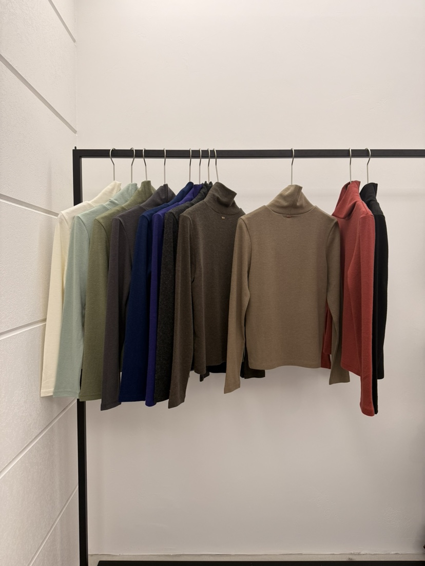 MOVENNE東大門㊣代購女裝新品推薦熱賣25秋冬真品長袖T恤羊毛MOVENNE長袖T恤