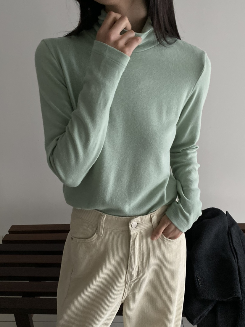 MOVENNE東大門㊣代購女裝新品推薦熱賣25秋冬真品長袖T恤羊毛MOVENNE長袖T恤