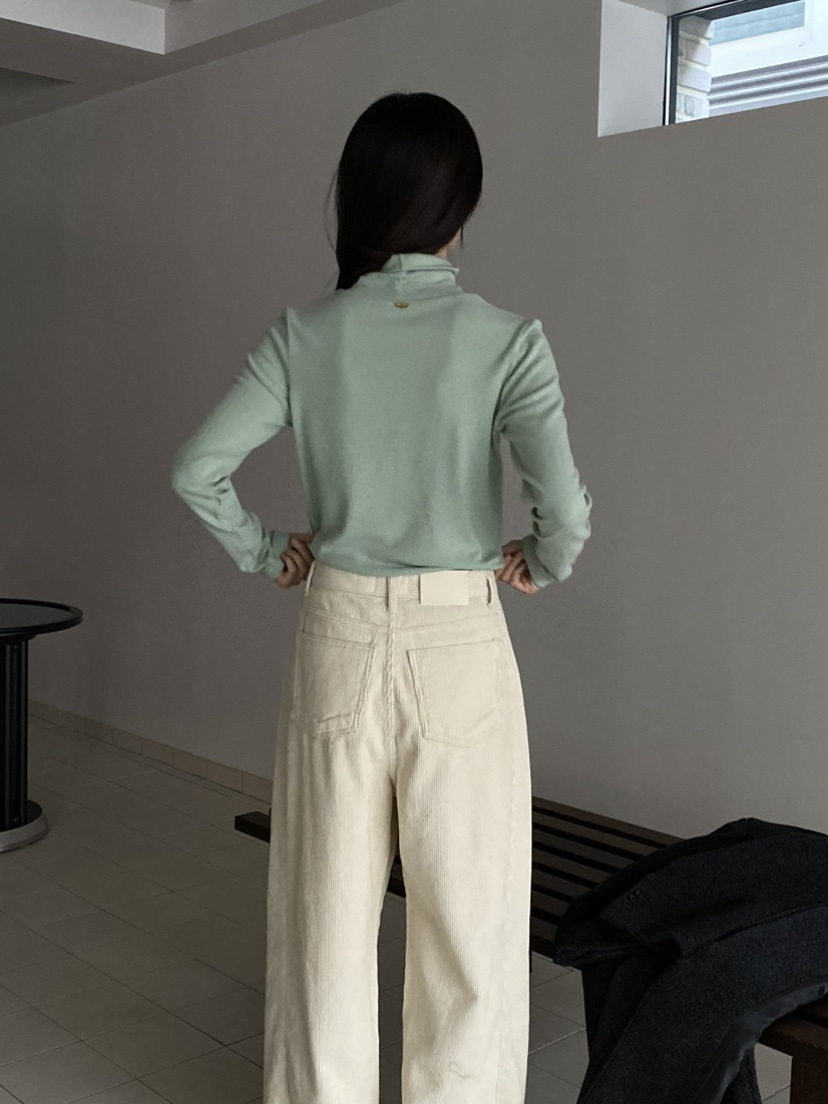 MOVENNE東大門㊣代購女裝新品推薦熱賣25秋冬真品長袖T恤羊毛MOVENNE長袖T恤