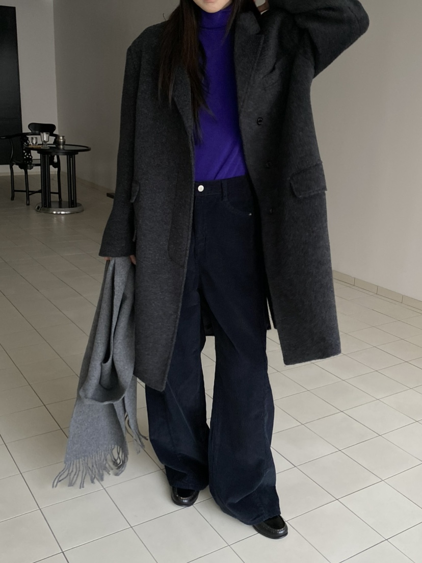 MOVENNE東大門㊣代購女裝新品推薦熱賣25秋冬真品長袖T恤羊毛MOVENNE長袖T恤