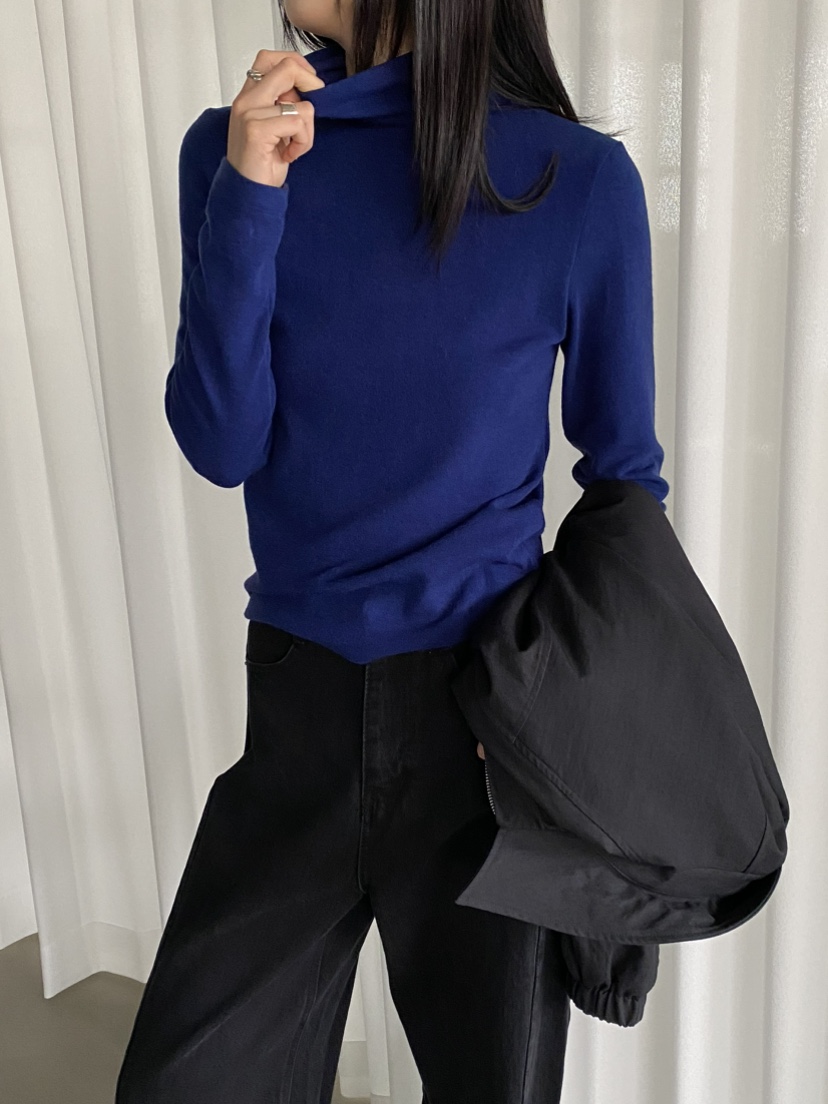 MOVENNE東大門㊣代購女裝新品推薦熱賣25秋冬真品長袖T恤羊毛MOVENNE長袖T恤