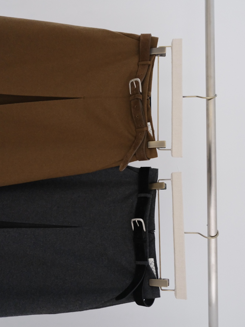 SORBET韓國直郵㊣女士新款真品人氣推薦半身裙中短裙含腰帶SORBET/flat white半身裙/中短裙