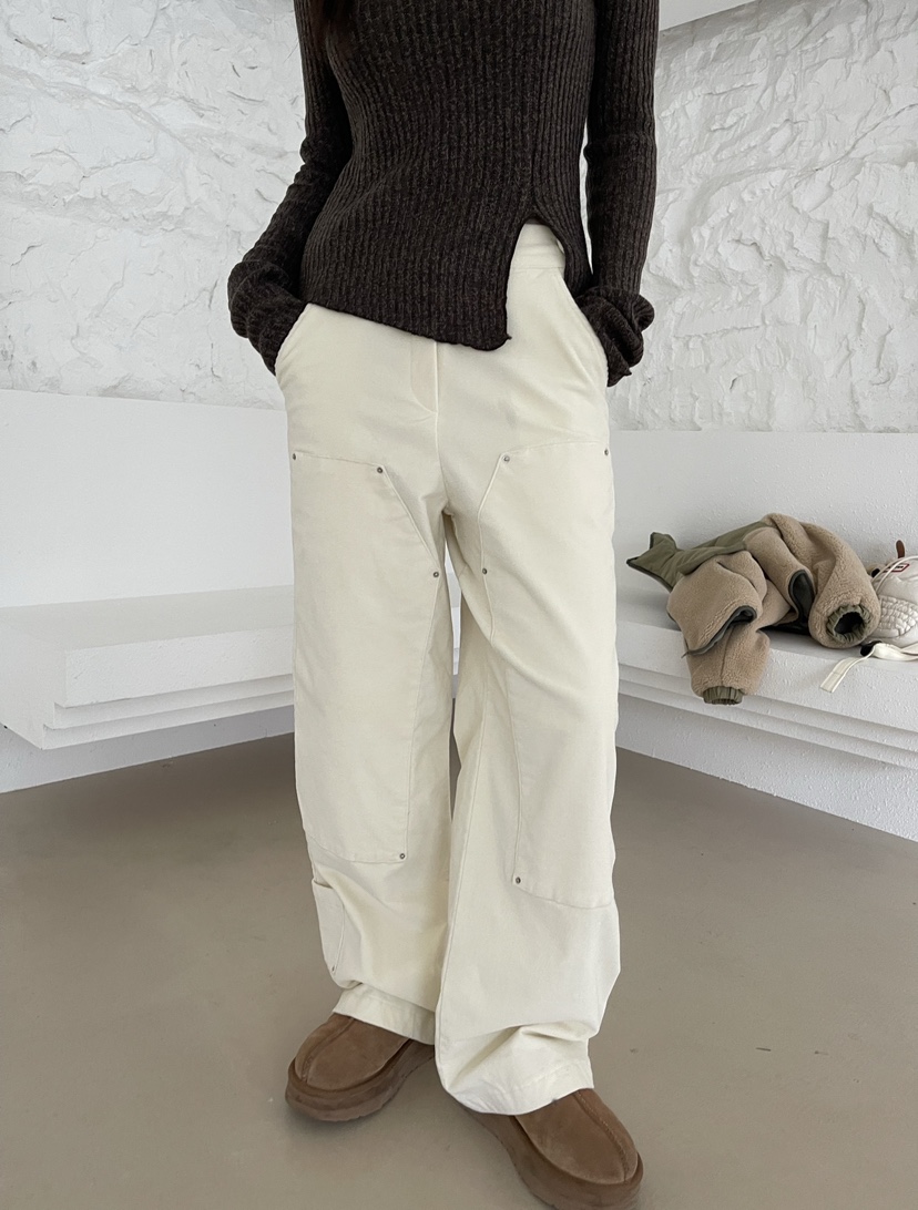 REIZ東大門㊣實拍女士新品25秋冬人氣職業時尚真品熱賣休閑褲REIZ休閑褲