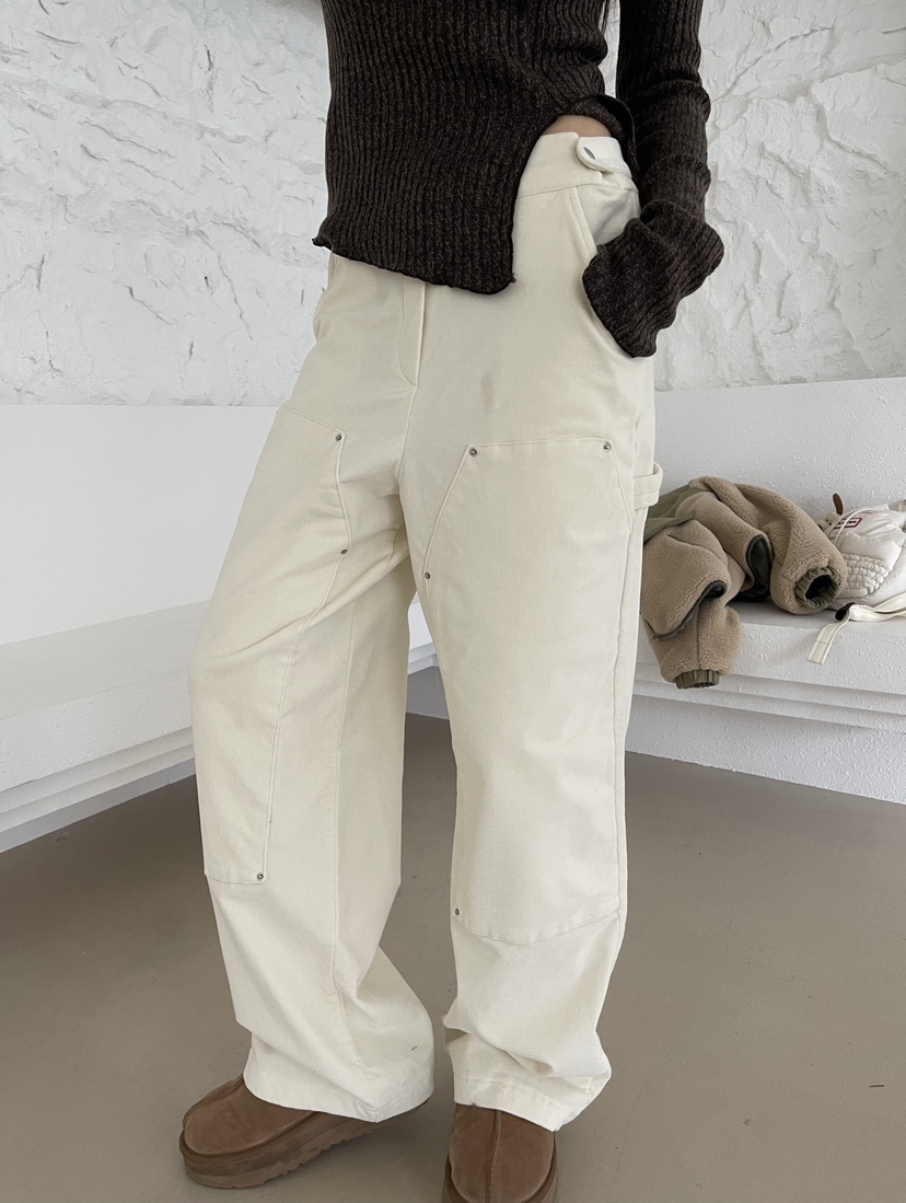 REIZ東大門㊣實拍女士新品25秋冬人氣職業時尚真品熱賣休閑褲REIZ休閑褲