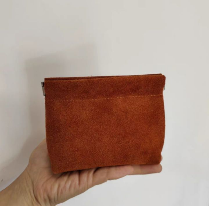 TROUVAILLE韓國直郵㊣女裝新款時尚人氣錢包卡包零錢包牛皮絨TROUVAILLE錢包/卡包/零錢包