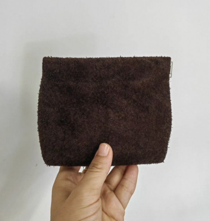 TROUVAILLE韓國直郵㊣女裝新款時尚人氣錢包卡包零錢包牛皮絨TROUVAILLE錢包/卡包/零錢包