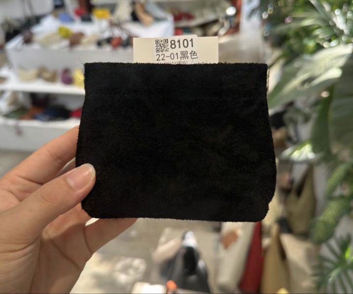 TROUVAILLE韓國直郵㊣女裝新款時尚人氣錢包卡包零錢包牛皮絨TROUVAILLE錢包/卡包/零錢包圖色3