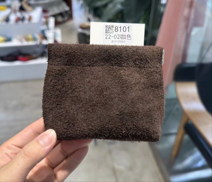 TROUVAILLE韓國直郵㊣女裝新款時尚人氣錢包卡包零錢包牛皮絨TROUVAILLE錢包/卡包/零錢包圖色6