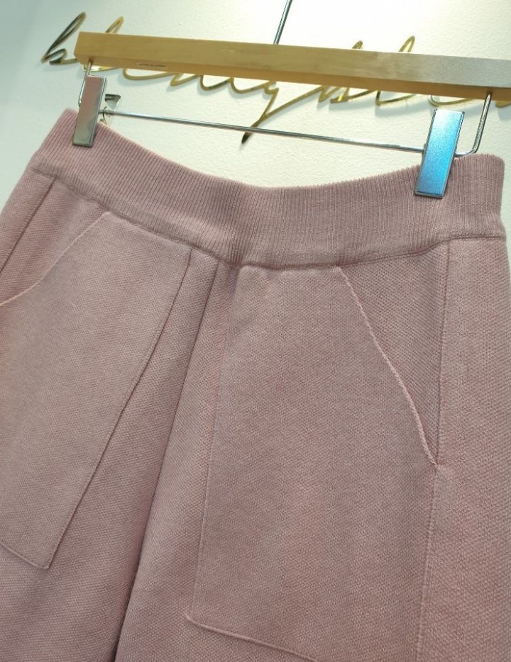 RICO韓國代購㊣女裝新款25秋冬推薦熱賣人氣真品休閑褲針織褲bling bling/RICO休閑褲