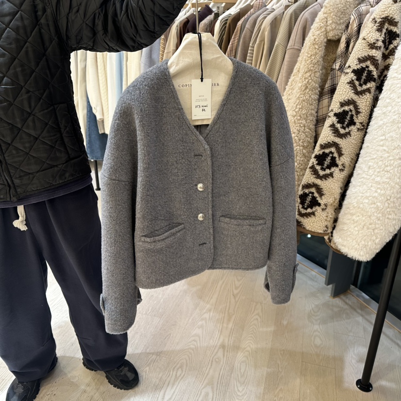 COPINER韓國直郵㊣女裝新品推薦真品時尚25秋冬人氣休閑夾克COPINER夾克圖色4