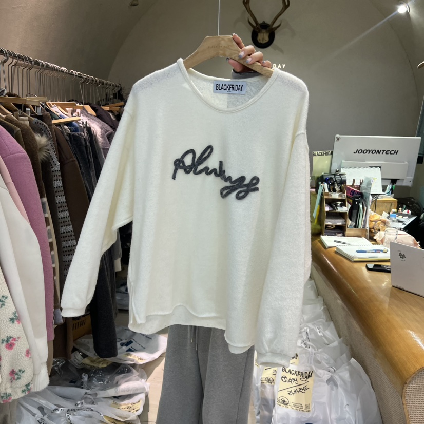 BLACKFRIDAY韓國直郵㊣女士新款休閑職業推薦25秋冬人氣毛衣BLACK FRIDAY毛衣圖色2