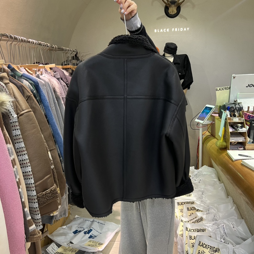 BLACKFRIDAY東大門㊣實拍女士新款休閑真品熱賣推薦夾克兩面BLACK FRIDAY夾克