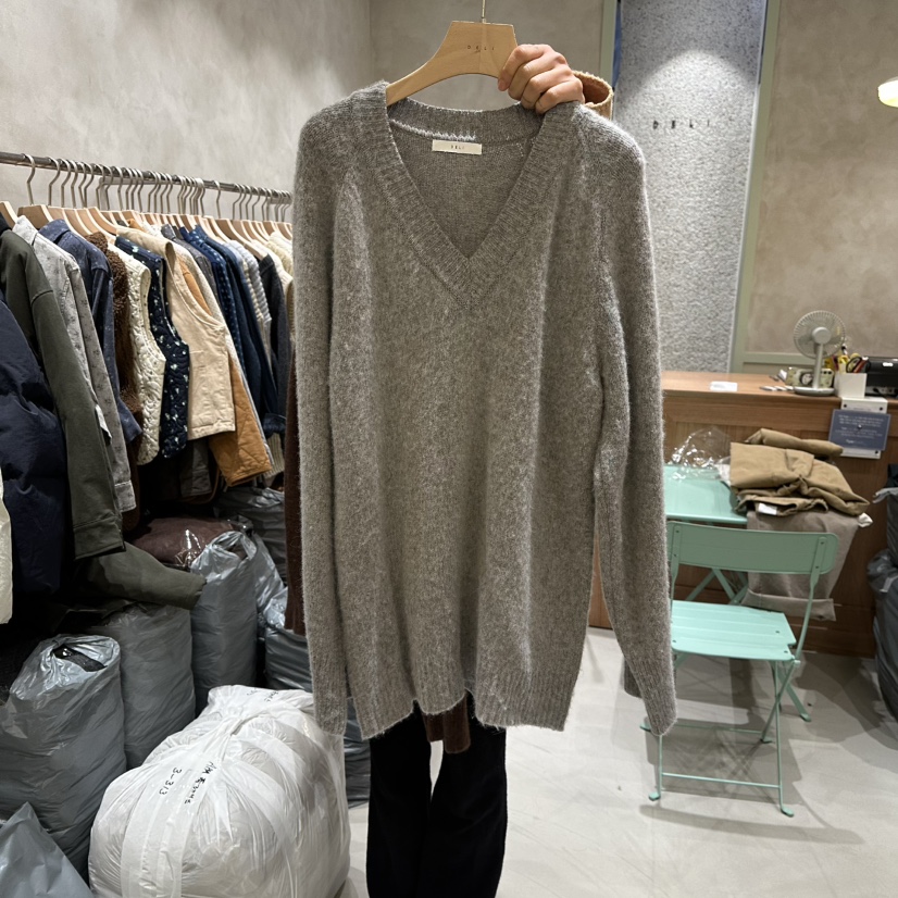 DELI JENNY東大門㊣直郵女士新品人氣時尚25秋冬真品針織衫DELI JENNY針織衫圖色1